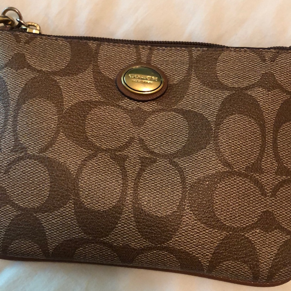 Small coach coin/card purse!